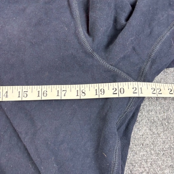 ABERCROMBIE & FITCH Men’s Blue Muscle Long Sleeve Super Soft Logo on Sleeve XXL - Picture 6 of 7